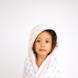 Premium Baby Knit Hooded Towel - Mabel