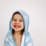 Premium Baby Knit Hooded Towel - Della