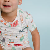 2pc Short Sleeve Pajama Set - Farmstead