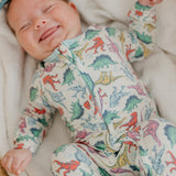 Zip-Up Footie Pajama - Dinosaurs of Jurassic Park