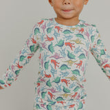 2pc Long Sleeve Pajama Set - Dinosaurs of Jurassic Park