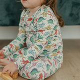 2pc Long Sleeve Pajama Set - Dinosaurs of Jurassic Park