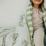 Three-Layer Jumbo Quilt - Slytherin™
