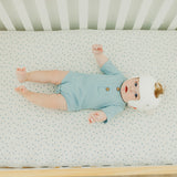 Premium Knit Fitted Crib Sheet - Haze