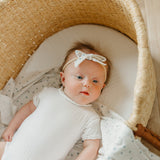Ribbon Baby Bow - Haze