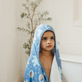 Premium Big Kid Hooded Towel - Cookie Monster