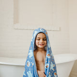 Premium Big Kid Hooded Towel - Cookie Monster