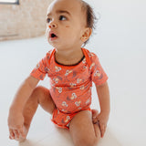 Short Sleeve Bodysuit - Elmo