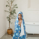 Premium Big Kid Hooded Towel - Cookie Monster