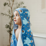 Premium Big Kid Hooded Towel - Cookie Monster