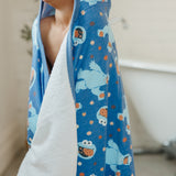 Premium Big Kid Hooded Towel - Cookie Monster