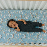 Premium Knit Fitted Crib Sheet - Bridger