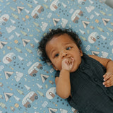 Premium Knit Fitted Crib Sheet - Bridger