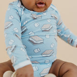 Long Sleeve Bodysuit - S'mores