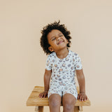2pc Short Sleeve Pajama Set - Millie