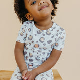2pc Short Sleeve Pajama Set - Millie
