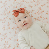 Premium Knit Fitted Crib Sheet - Rue
