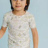 2pc Short Sleeve Pajama Set - Rex