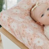 Premium Knit Diaper Changing Pad Cover - Penny