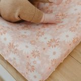 Premium Knit Diaper Changing Pad Cover - Penny