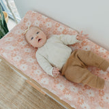 Premium Knit Diaper Changing Pad Cover - Penny