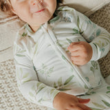 Zip-Up Footie Pajama - Haven