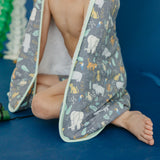 Premium Baby Knit Hooded Towel - Bengal