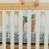 Premium Knit Fitted Crib Sheet - Bengal