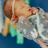 Newborn Knotted Gown - Bengal