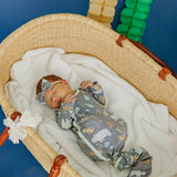 Newborn Knotted Gown - Bengal