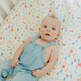Premium Knit Fitted Crib Sheet - Webster
