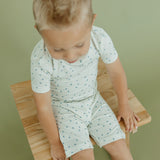 2pc Short Sleeve Pajama Set - Haze