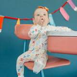 Zip-Up Footie Pajama - Webster
