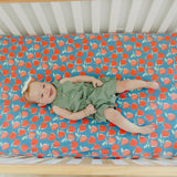 Premium Knit Fitted Crib Sheet - Teacher