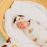 Knit Headband Bow - CoComelon