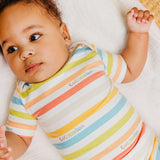 Short Sleeve Bodysuit - CoComelon Stripe