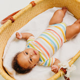Short Sleeve Bodysuit - CoComelon Stripe