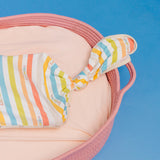 Newborn Knotted Gown - CoComelon Stripe