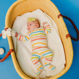 Long Sleeve Bodysuit - CoComelon Stripe