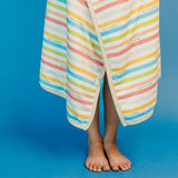 Premium Big Kid Hooded Towel - CoComelon Stripe