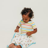 Three-Layer Security Blanket Set - CoComelon Friends