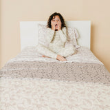 Twin Cloud Comforter - Jurassic Park Fossils