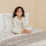 Twin Cloud Comforter - Jurassic Park Fossils