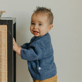 Bubble Sweater - Navy