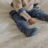 Sweater Bootie - Navy