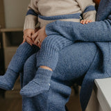 Sweater Bootie - Navy