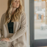Women's Luxe Cardigan - Oatmeal
