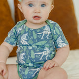 Short Sleeve Bodysuit - Jurassic Park