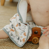 Premium Baby Knit Hooded Towel - Rufus