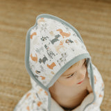 Premium Baby Knit Hooded Towel - Rufus